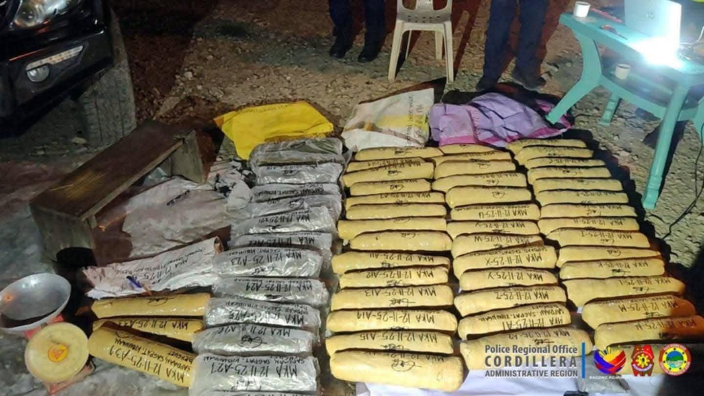 Cordillera anti-drug operations seize over P7 million