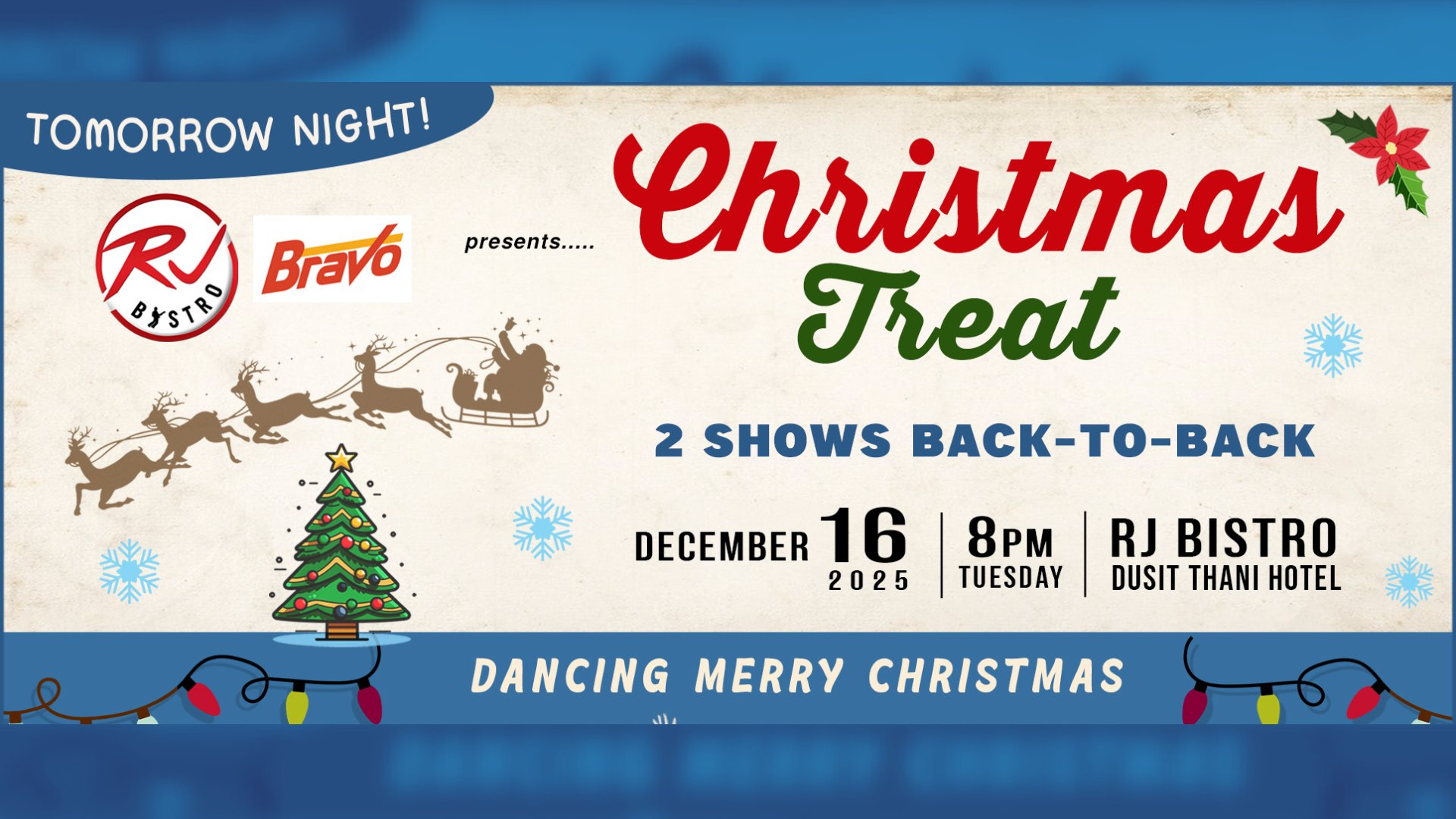 RJ’s Christmas Treat: 2 Shows Back-to-Back