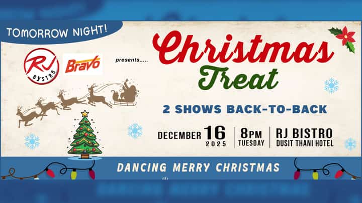 RJ’s Christmas Treat: 2 Shows Back-to-Back