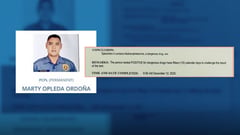 Leyte cop faces axe after failing drug test
