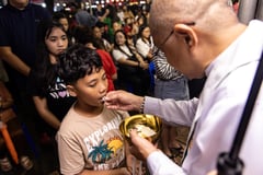 Early Simbang Gabi observance at Kartilya ng Katipunan 