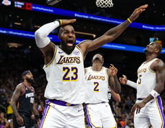 No boys allowed: Lakers sink Suns; Blazers survive Curry outburst