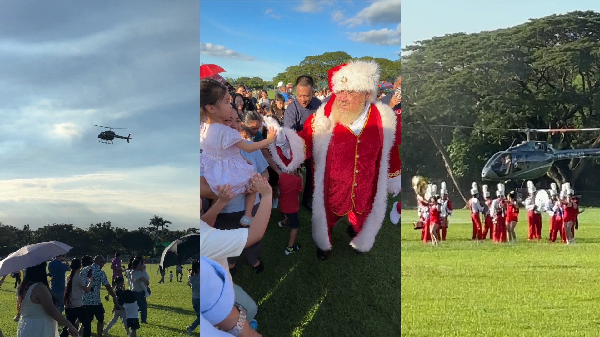 Helicopter-riding Santa? Alabang Country Club's 'Santa Lands' takes Christmas to new heights