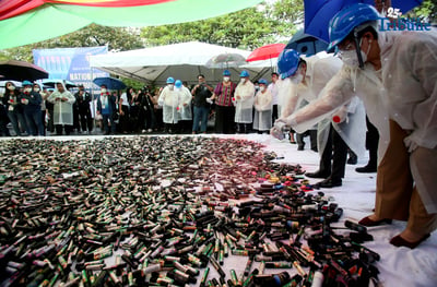 BIR destroys 448,494 illicit vape products worth P1.34B