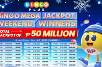 BingoPlus has a new batch of millionaires following jackpot winnings.