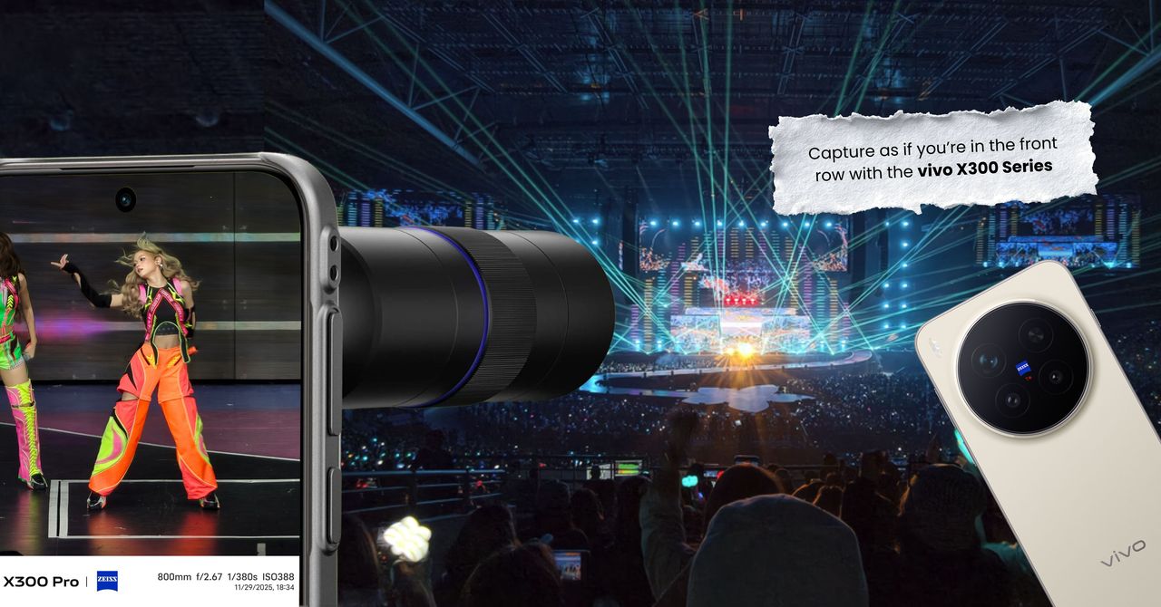 vivo X300 Pro levels up concert captures