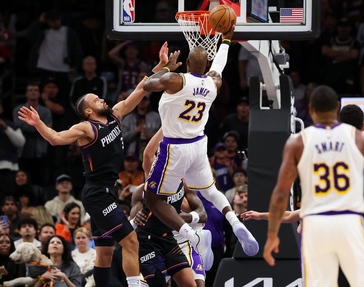 King James gets last laugh