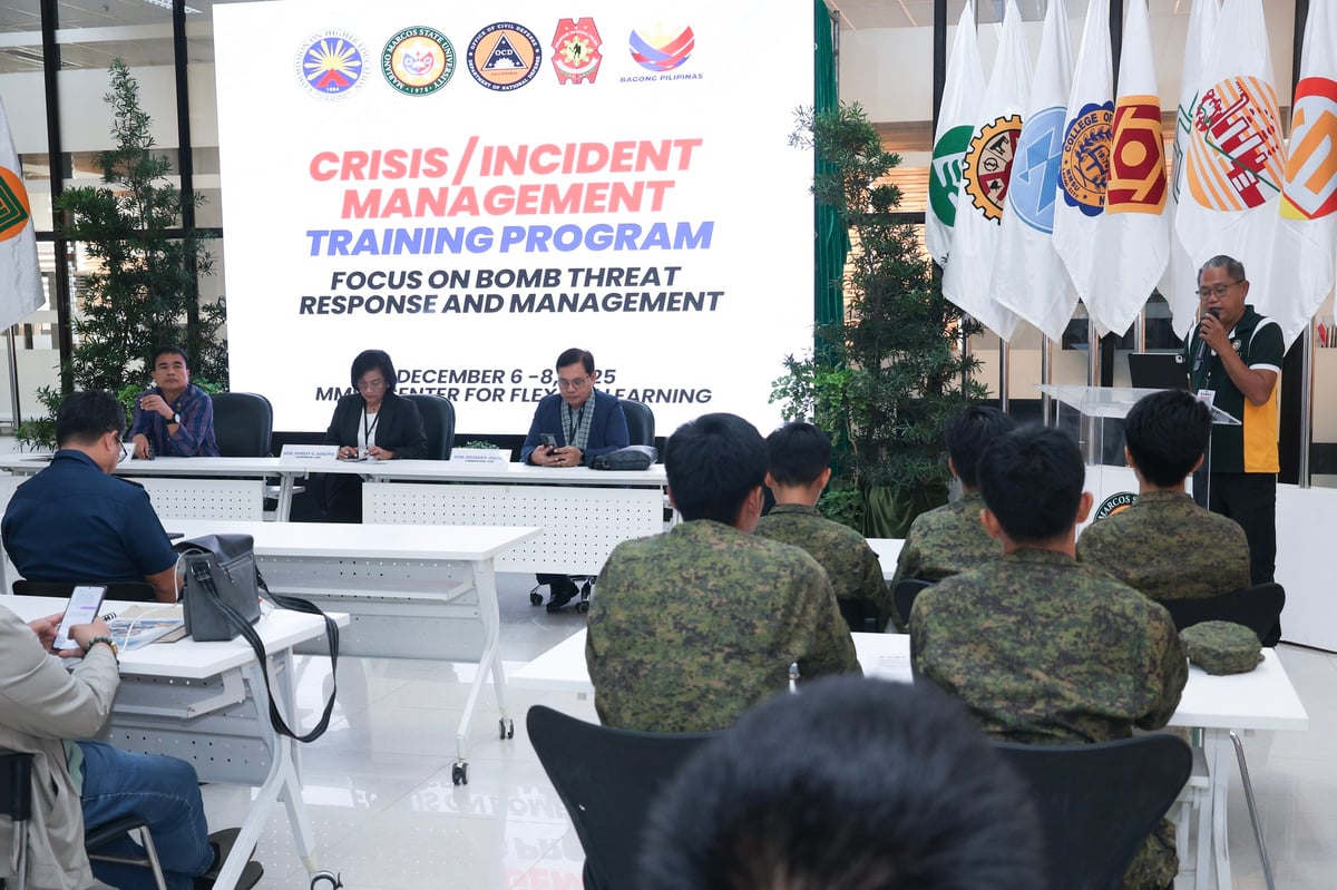 CHED trains HEIs on crisis and bomb threat response