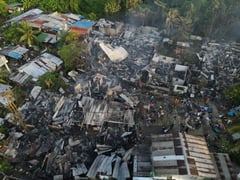 Puerto Princesa blaze victims get needed aid