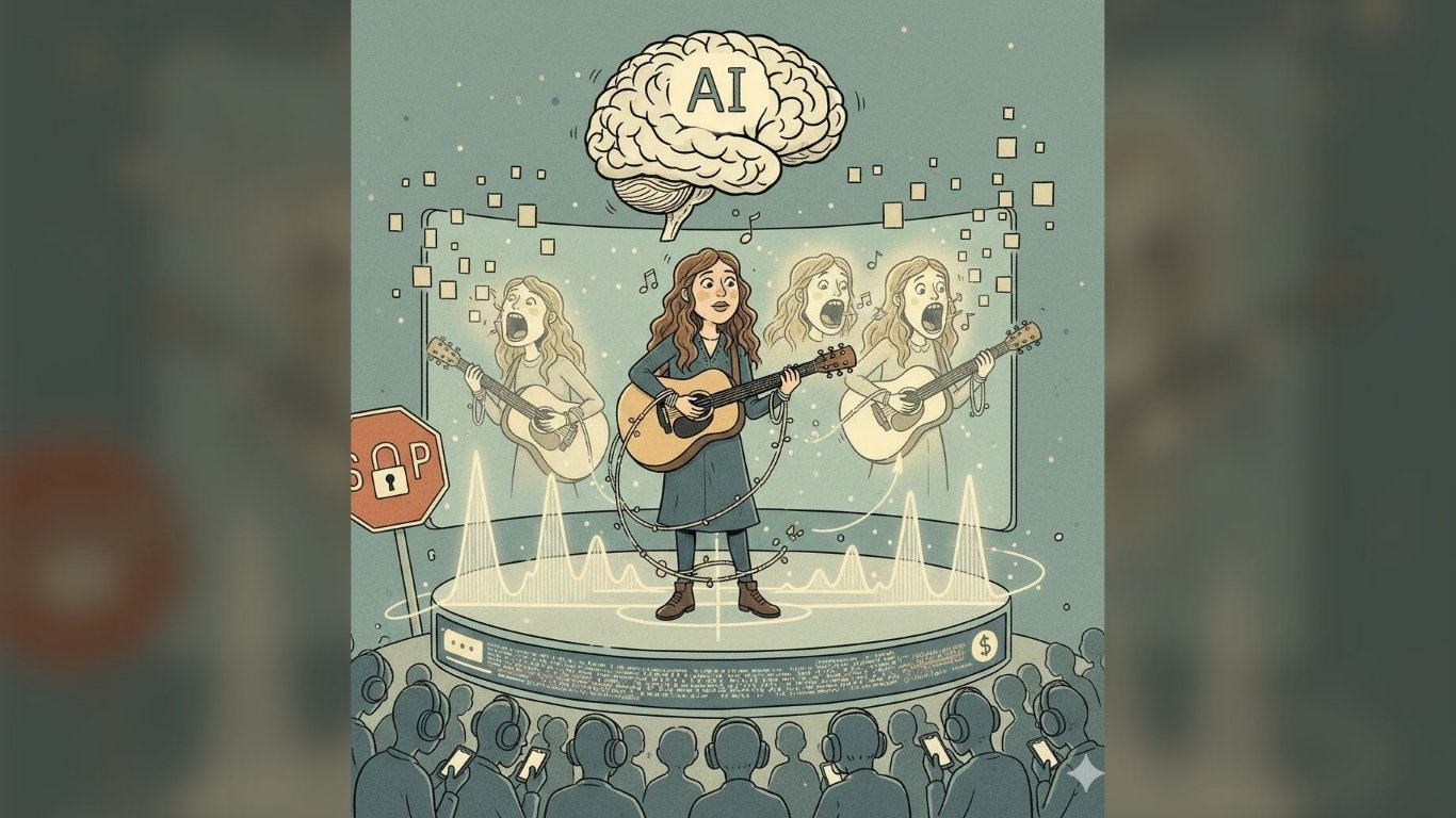 Musicians sound alarm over AI impersonators