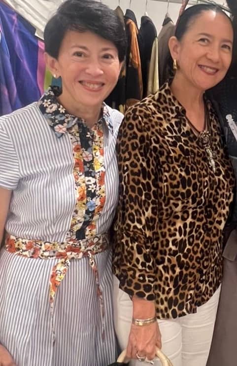 MONICA Delgado and Mia Borromeo.