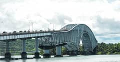 DPWH considering allowing heavy
trucks at San Juanico Bridge
