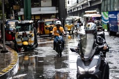 December rain in Manila