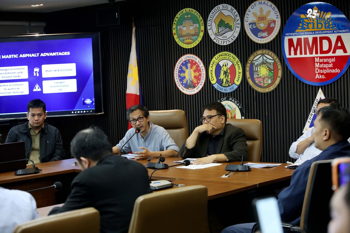 Department of Public Works and Highways (DPWH) Secretary Vince Dizon announces the revised EDSA rehabilitation plan during a press conference with Metropolitan Manila Development Authority (MMDA) officials and Department of Transportation (DOTr) Secretary Giovanni Lopez. The rehabilitation will begin on December 24, with 24-hour reblocking works and asphalt overlay of the EDSA busway lanes carried out during the holiday break, from 11 p.m. on December 24 until 4 a.m. on January 5, 2026. Dizon also said the project timeline has been shortened to eight months from the original two years.