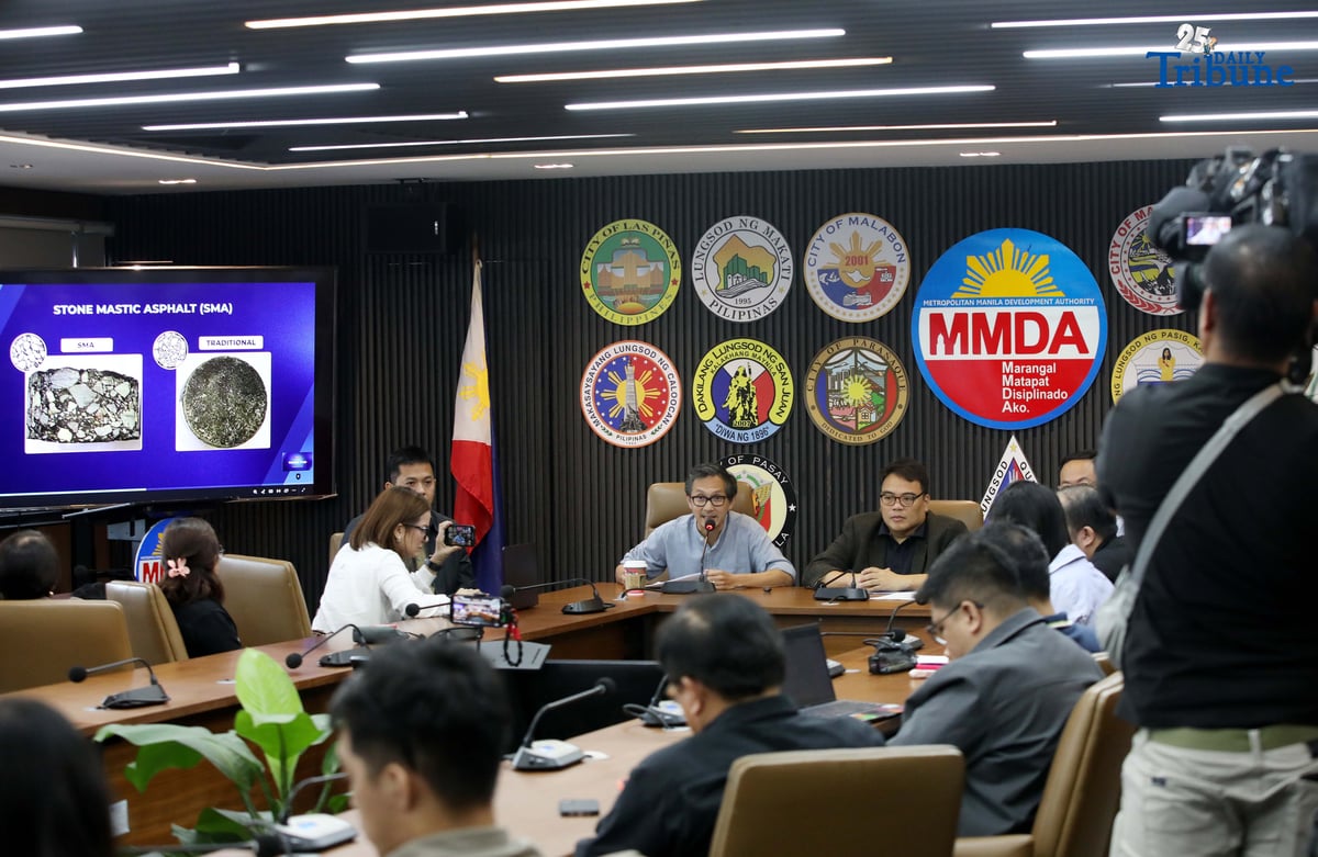 Department of Public Works and Highways (DPWH) Secretary Vince Dizon announces the revised EDSA rehabilitation plan during a press conference with Metropolitan Manila Development Authority (MMDA) officials and Department of Transportation (DOTr) Secretary Giovanni Lopez. The rehabilitation will begin on December 24, with 24-hour reblocking works and asphalt overlay of the EDSA busway lanes carried out during the holiday break, from 11 p.m. on December 24 until 4 a.m. on January 5, 2026. Dizon also said the project timeline has been shortened to eight months from the original two years.