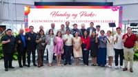 Sharing holiday cheer with local leaders