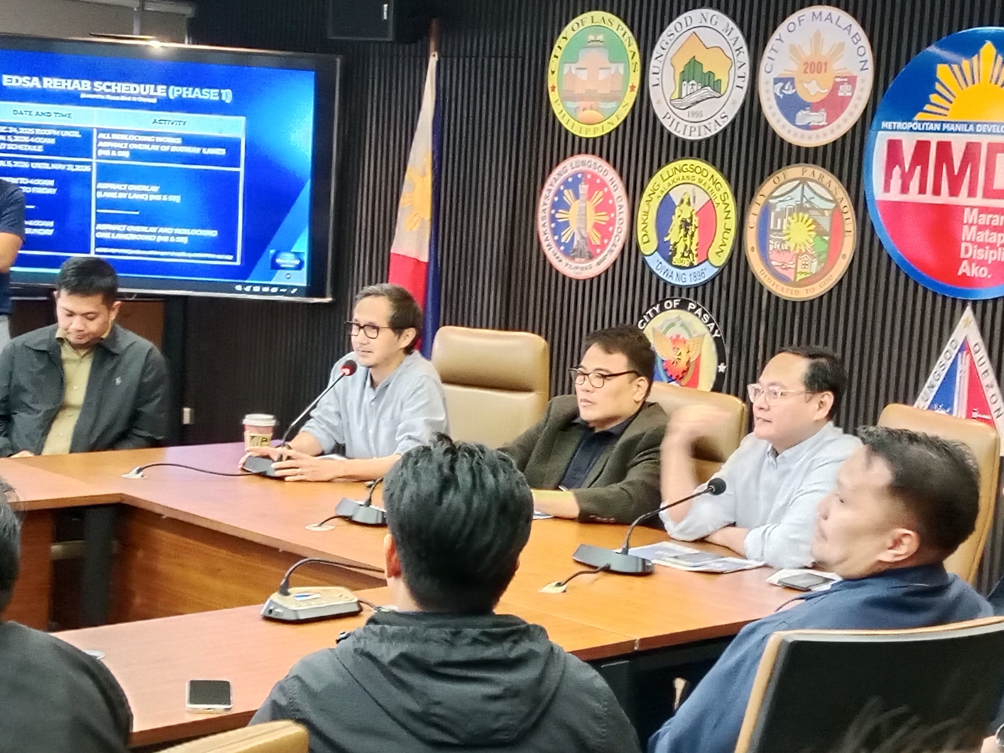 EDSA rehab to start 24 December, to last eight months