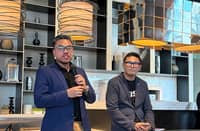 Visa Director and Head of Data Science for the Philippines and Cambodia, Josh Bosiños (left) and Visa Philippines Country Manager Jeffrey Navarro.