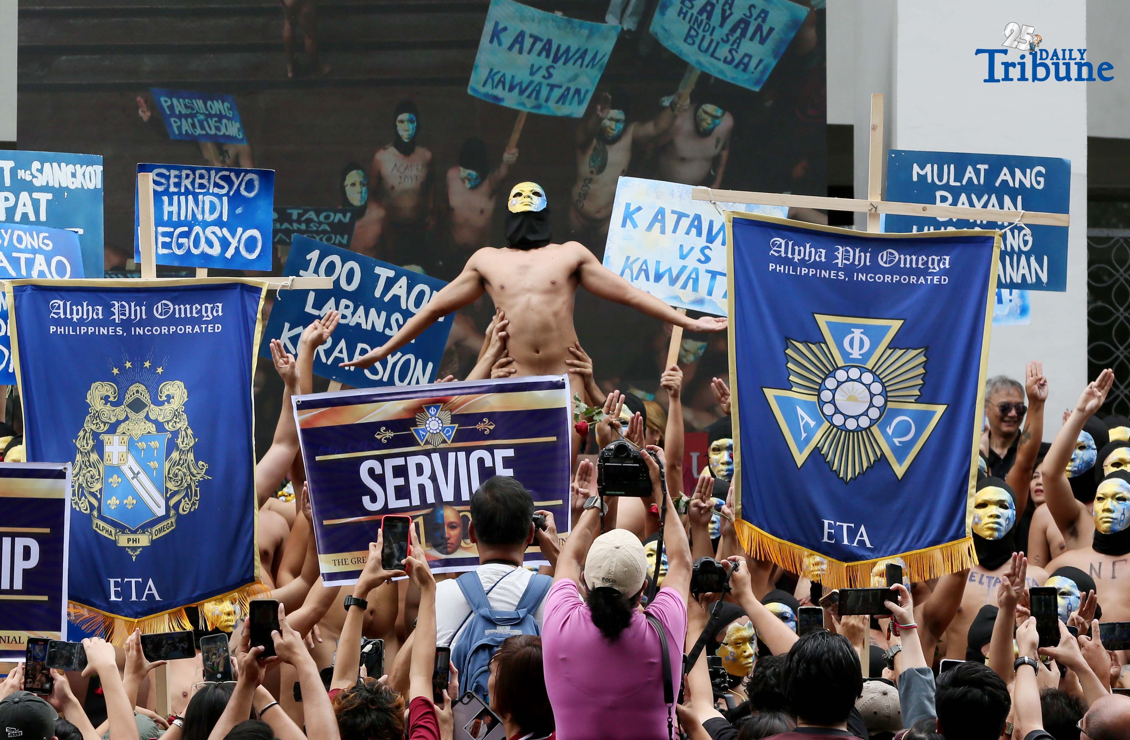 APO marks centennial with protest run