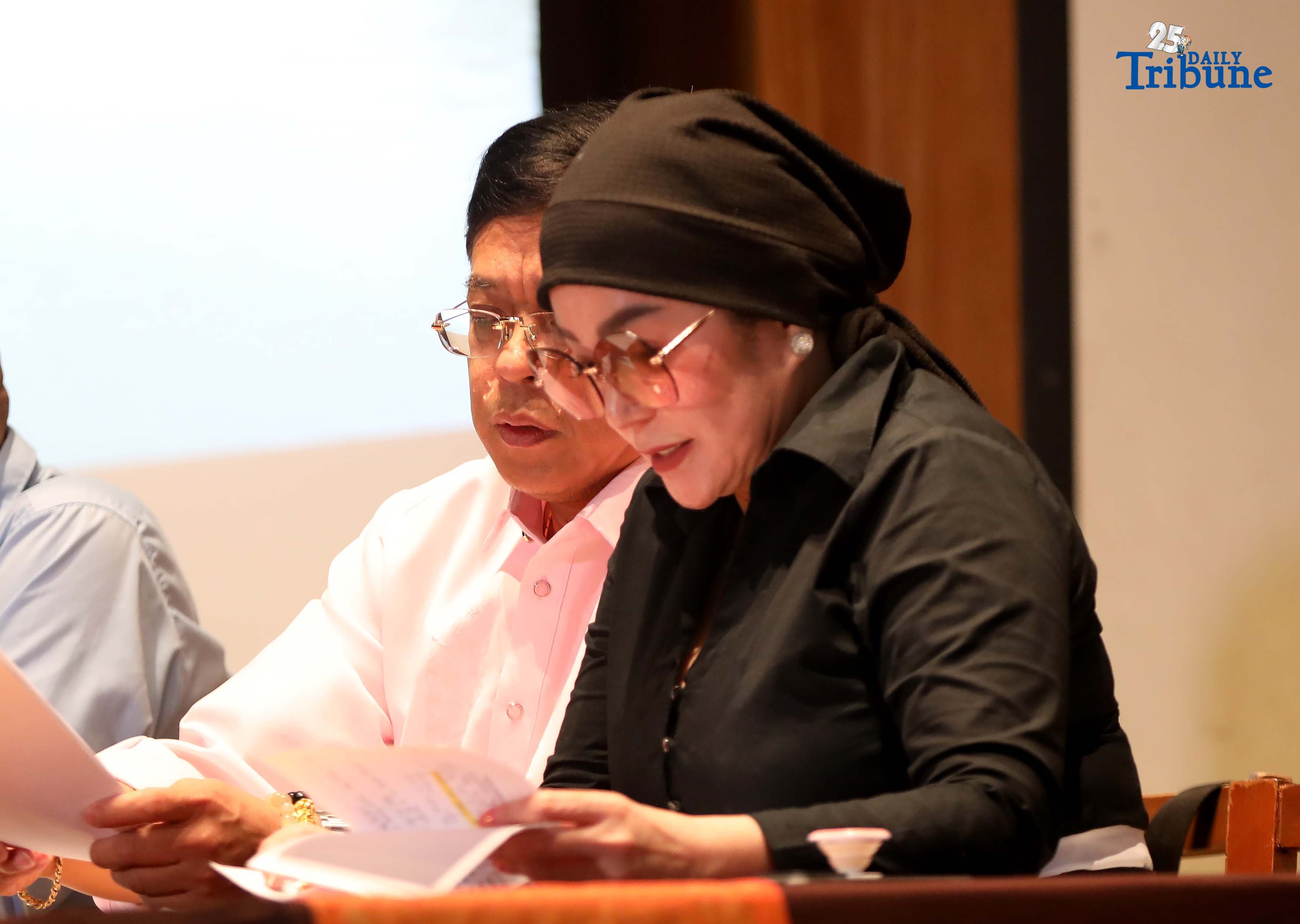 Madriaga, UFACC brief media on Bataan land grab