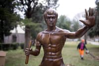 Bosnia town restores stolen Bruce Lee statue