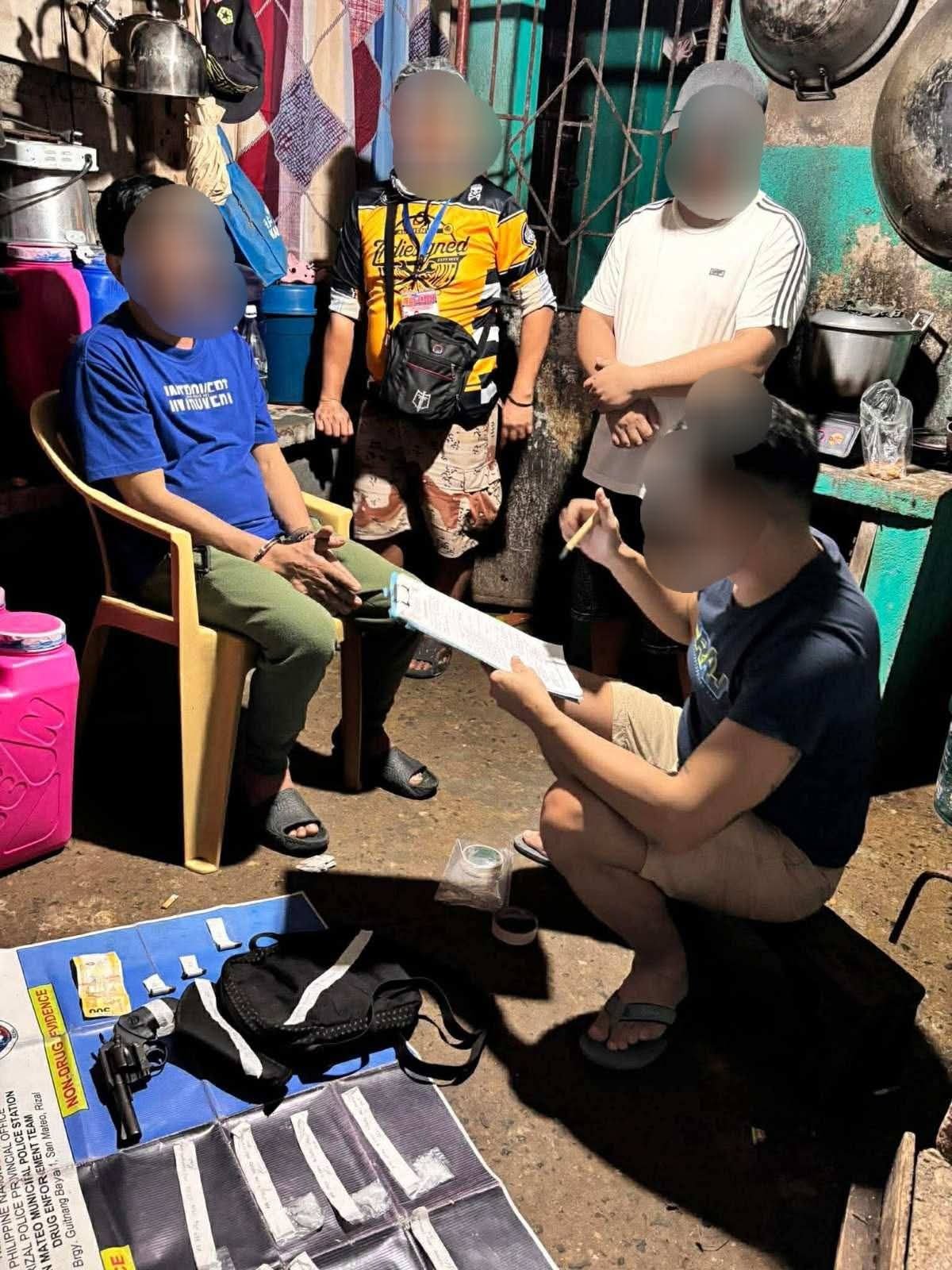 Nearly P2M worth of drugs seized from five high-value suspects in Rizal