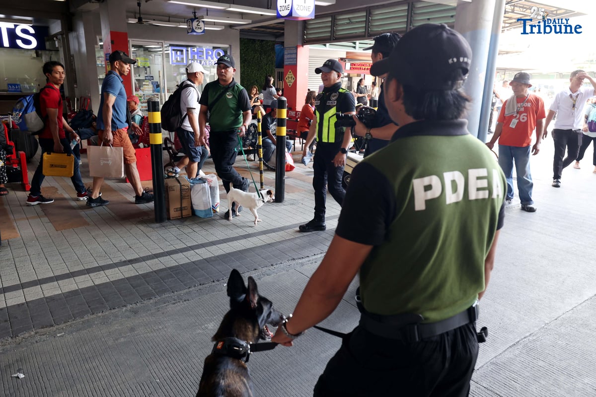Officials from the Metropolitan Manila Development Authority, Department of Transportation, Land Transportation Office, and Land Transportation Franchising and Regulatory Board conduct a joint inspection of provincial bus terminals in Cubao, Quezon City on Thursday as part of an inter-agency traffic and transport management effort amid heavy passenger volume during the holiday season.