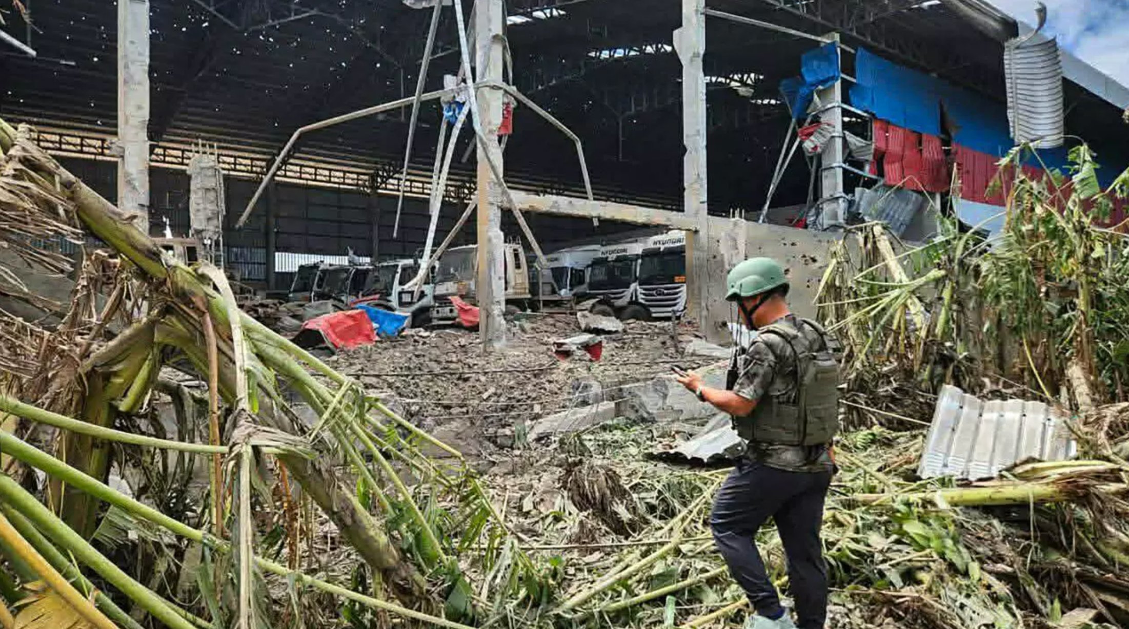 Thai forces bomb Cambodia casino hub