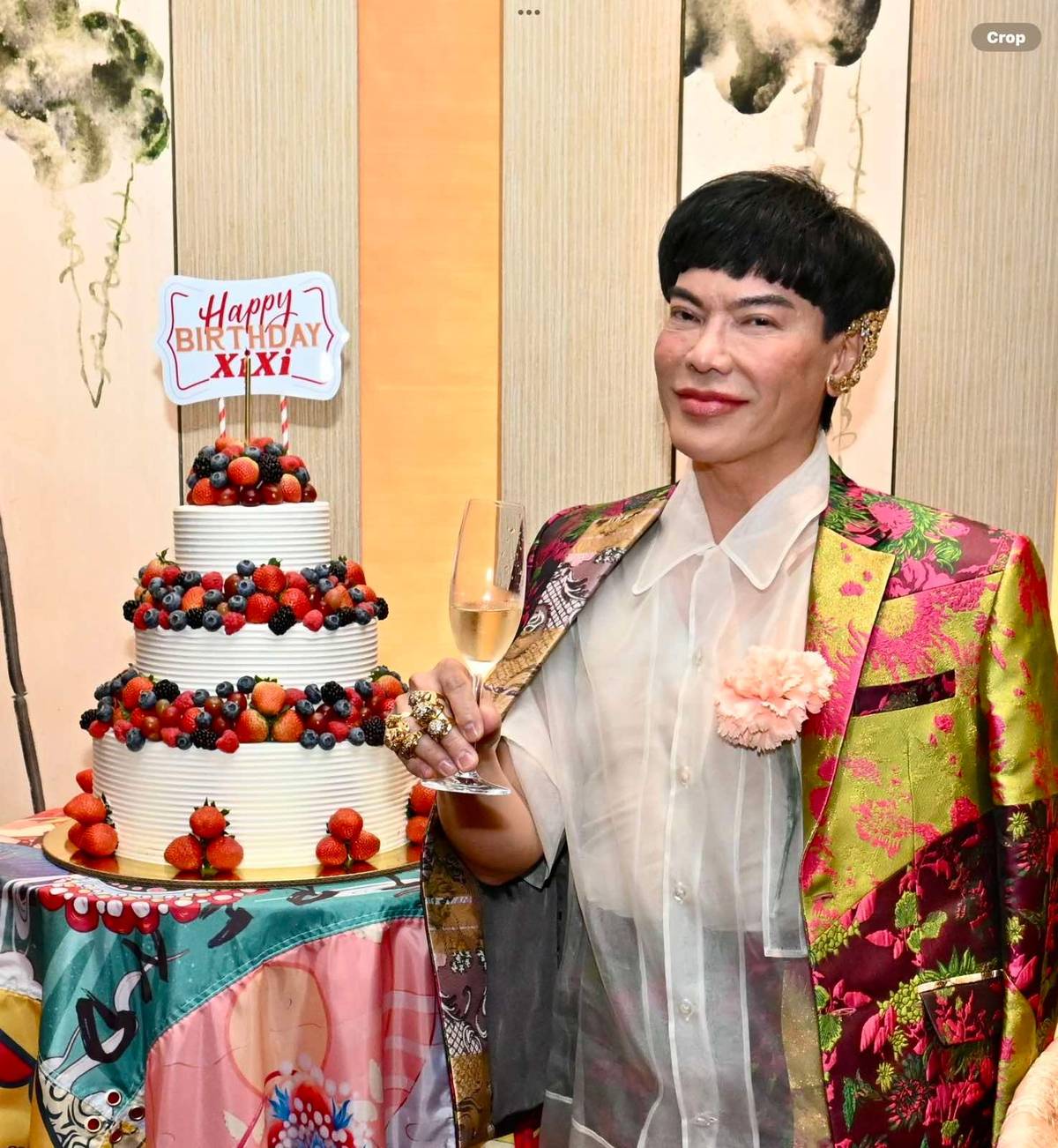 BIRTHDAY celebrator, Jun Ablaza.