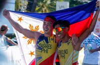 DESPITE falling ill due to food poisoning, Remolino and Fer Casares still delivered medals for Team Philippines in the triathlon competition of the 33rd Southeast Asian Games.