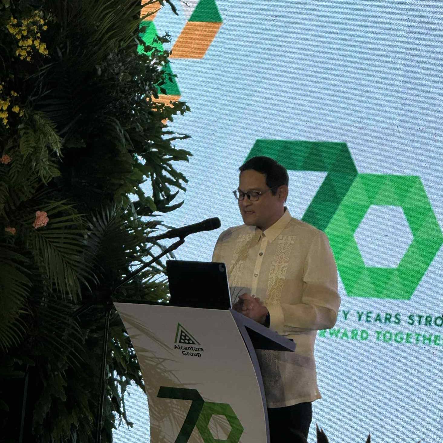 MIGUEL RENE A. DOMINGUEZ, president and CEO of Alsons Development and Investment Corporation, said in a statement that the future of Alcantara is anchored on continuity with purpose after seven decades of service and business.
