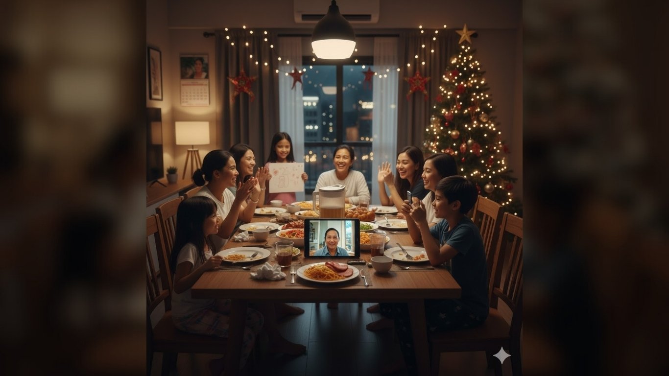 Christmas, minus the distance
