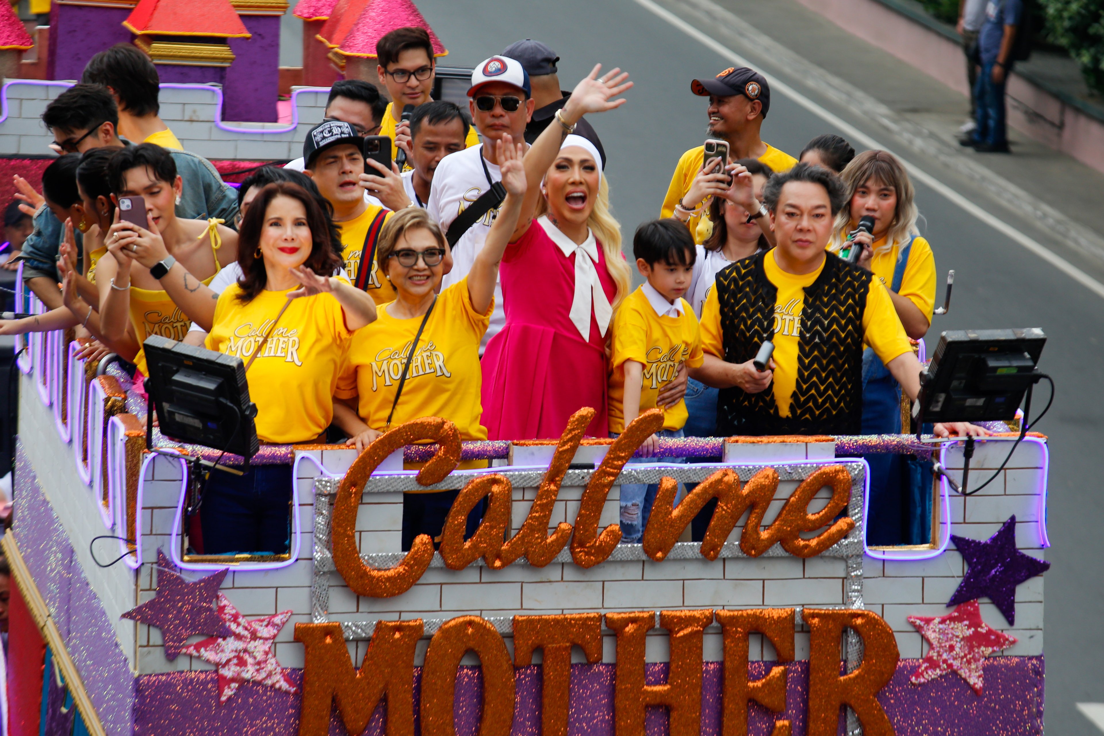 ‘CALL Me Mother’  makes its presence felt at the MMFF Parade of Stars.