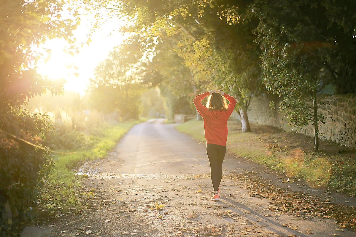 MORNING walks are unhurried moments where the body move,s and the mind.
