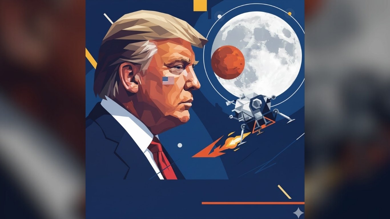 Trump shifts priority to Moon mission, not Mars