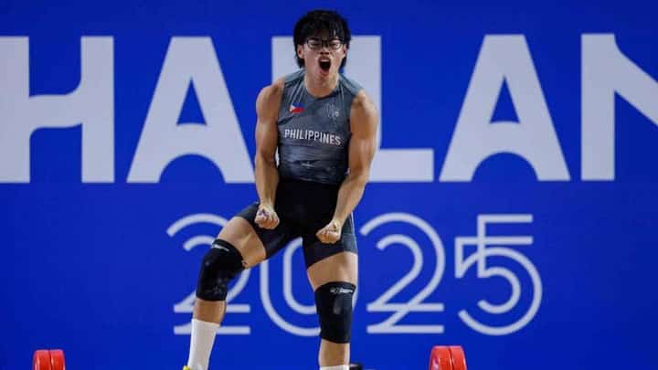 ALBERT delos Santos has what it takes to shine at the international level following a solid performance in the weightlifting competition of the 33rd Southeast Asian Games.