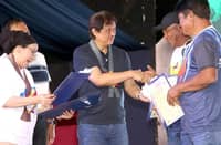 DEPARTMENT of Agrarian Reform Secretary Conrado M. Estrella III leads the distribution of land titles and Certificates of Condonation with Release of Mortgage to 29,382 beneficiaries in Region XII. The event underscores DAR’s commitment to fast-tracking agrarian reform and giving Filipino farmers full ownership of their land, turning long-awaited dreams into reality.