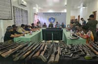 THE 7th Infantry (Tapat) Battalion, led by LTC Tristan Rey P. Vallescas, INF (GSC), PA, and under the operational control of the 603rd Infantry (Persuader) Brigade, successfully facilitated the voluntary surrender of 11 high-powered firearms, 27 low-powered firearms, and 10 high-explosive ordnance in its area of operations on Friday.