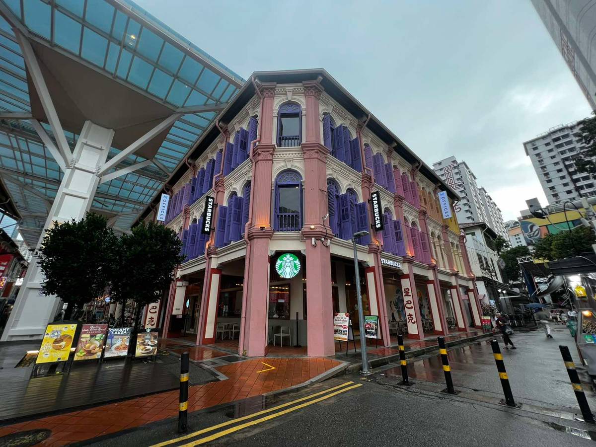 THE iconic Starbucks branch at Chinatown.