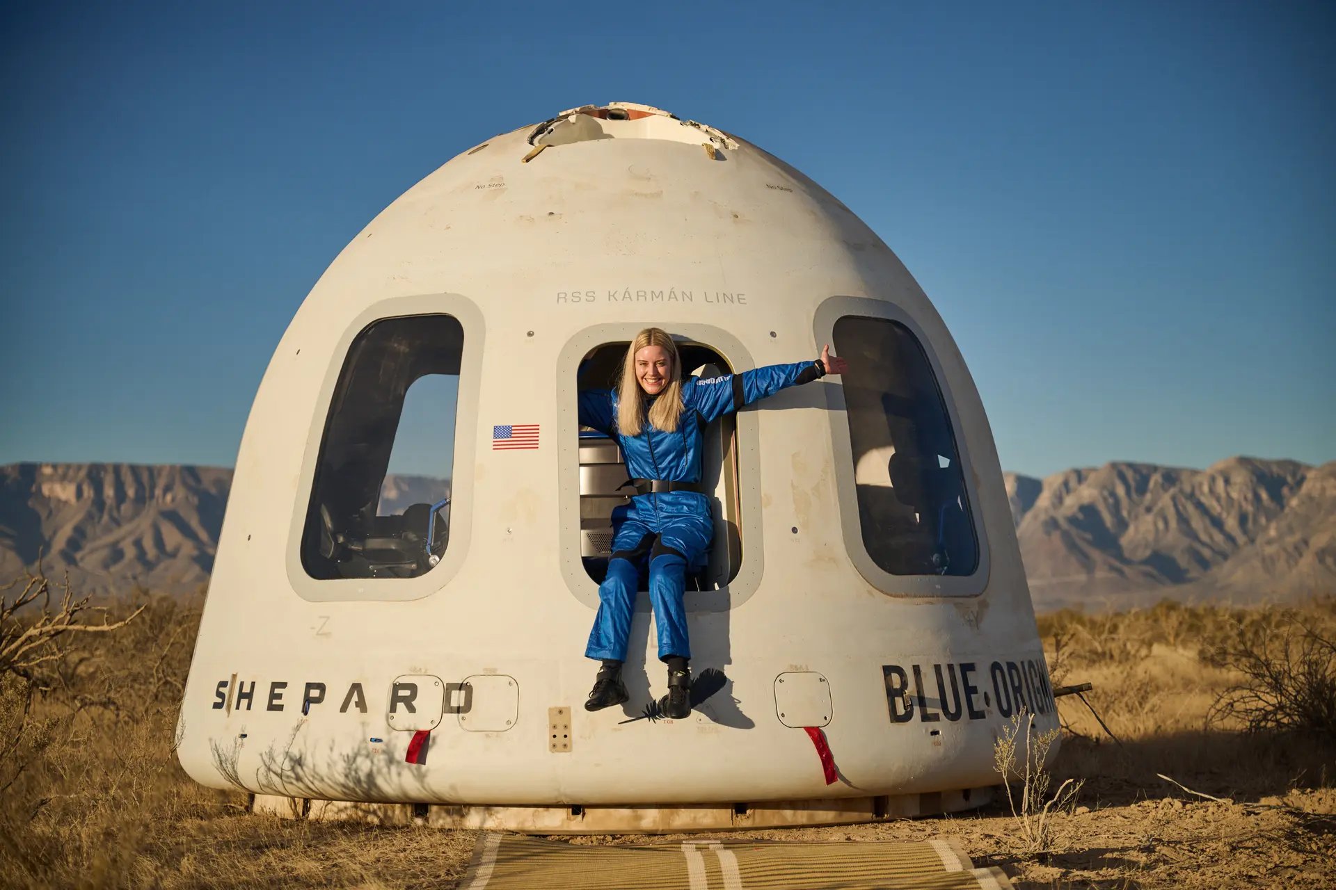 Wheelchair user flies into space, a first