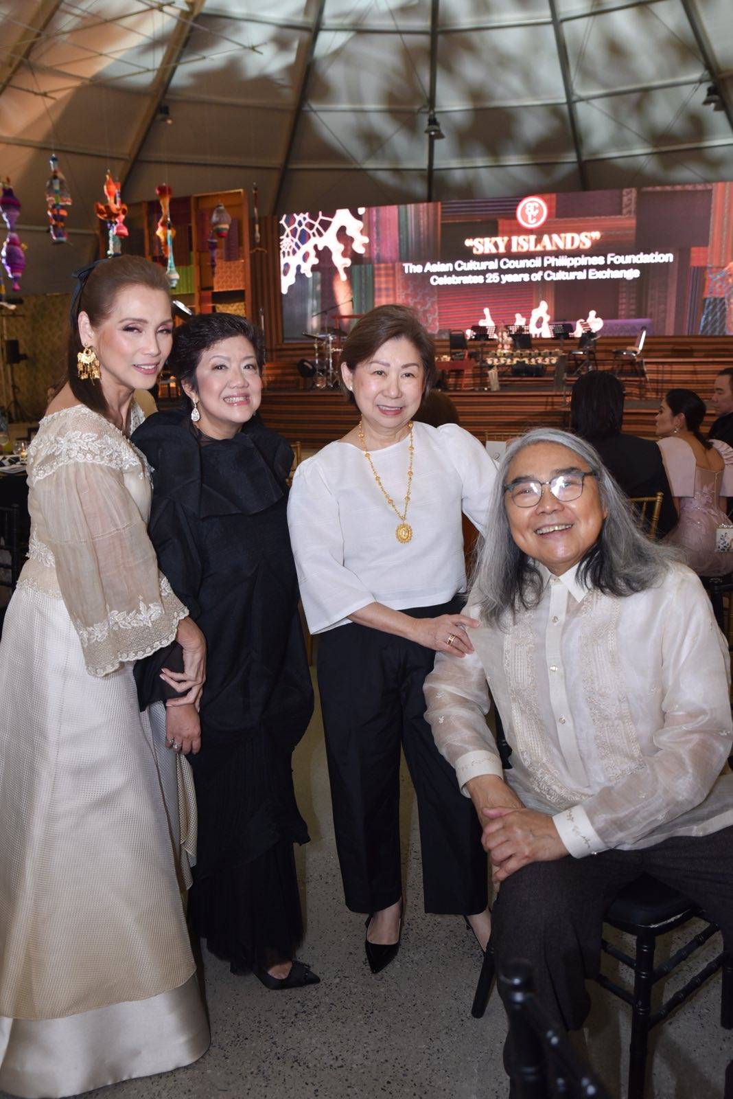 CAROL Masibay, Maja Olivares-Co, Tessie Sy-Coson and Alex Cortez.