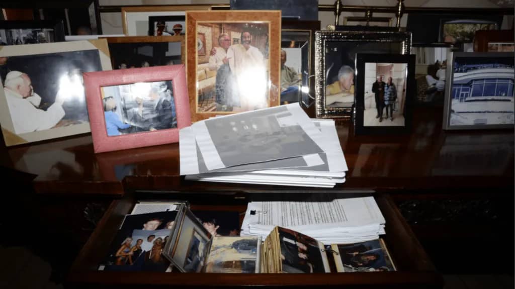 One of the images removed by the Department of Justice