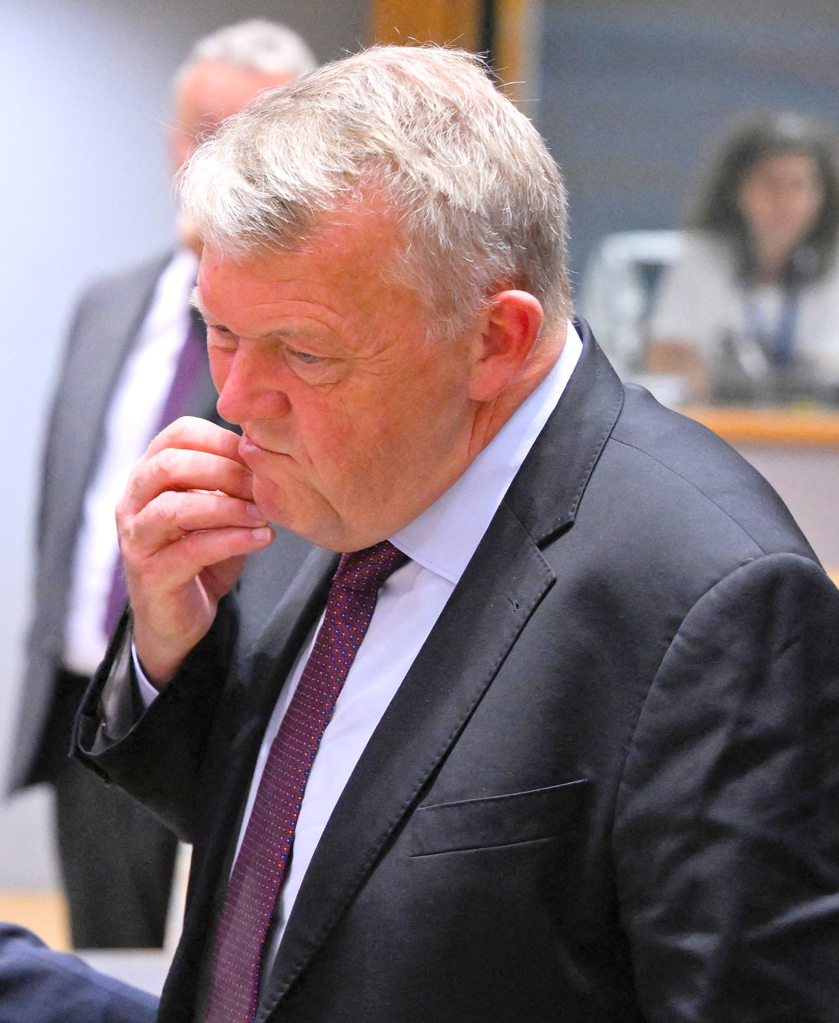 DENMARK’S Foreign Minister Lars Lokke Rasmussen: Totally unacceptable.