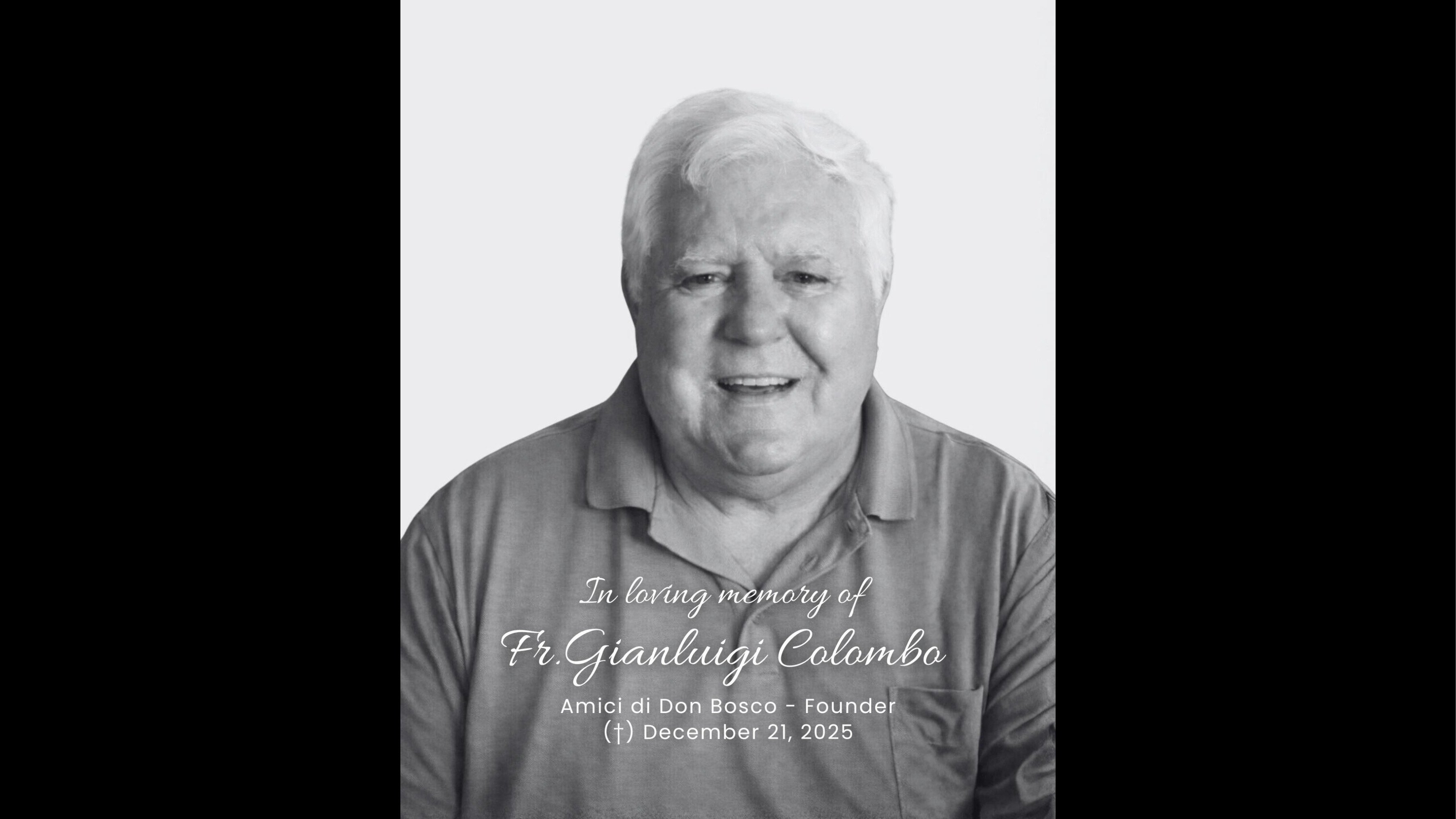 Amici founder Fr. Gianluigi Colombo passes away