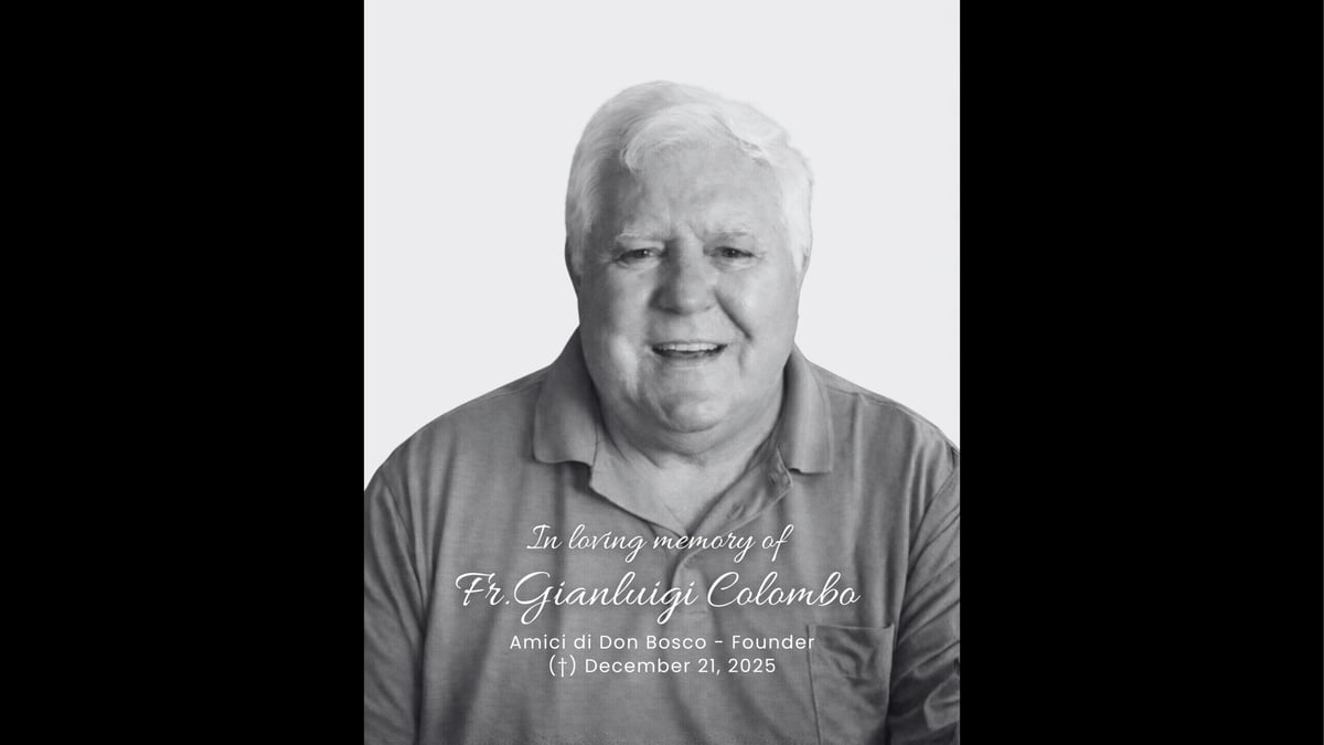 Amici founder Fr. Gianluigi Colombo passes away