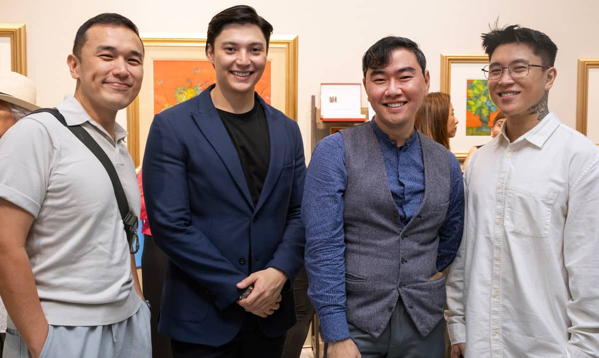MARK Lim, Jiego Reyes, Tedrick Yau and Toff Tiozon.