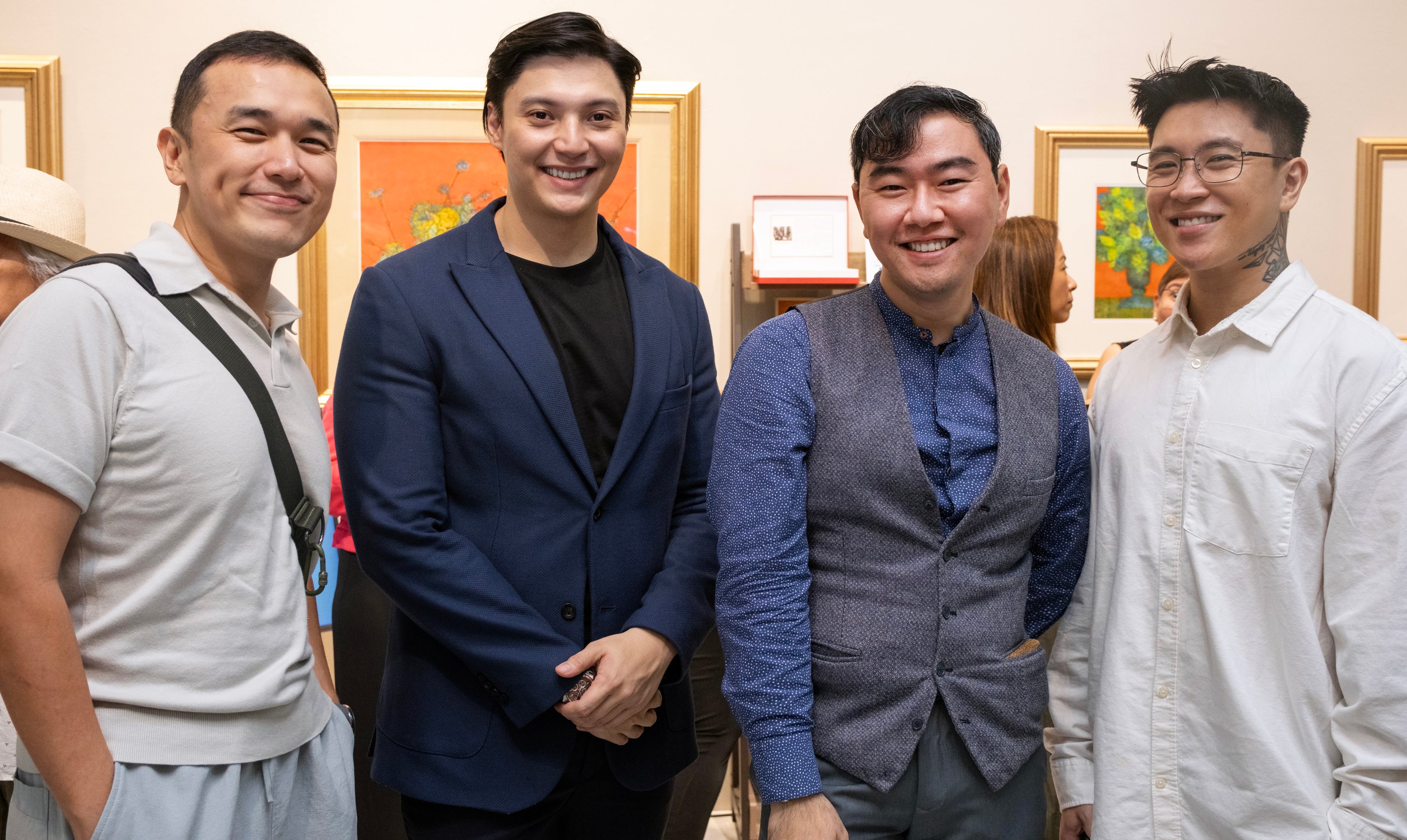 MARK Lim, Jiego Reyes, Tedrick Yau and Toff Tiozon.