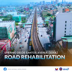 EDSA rehab starts on Christmas Eve