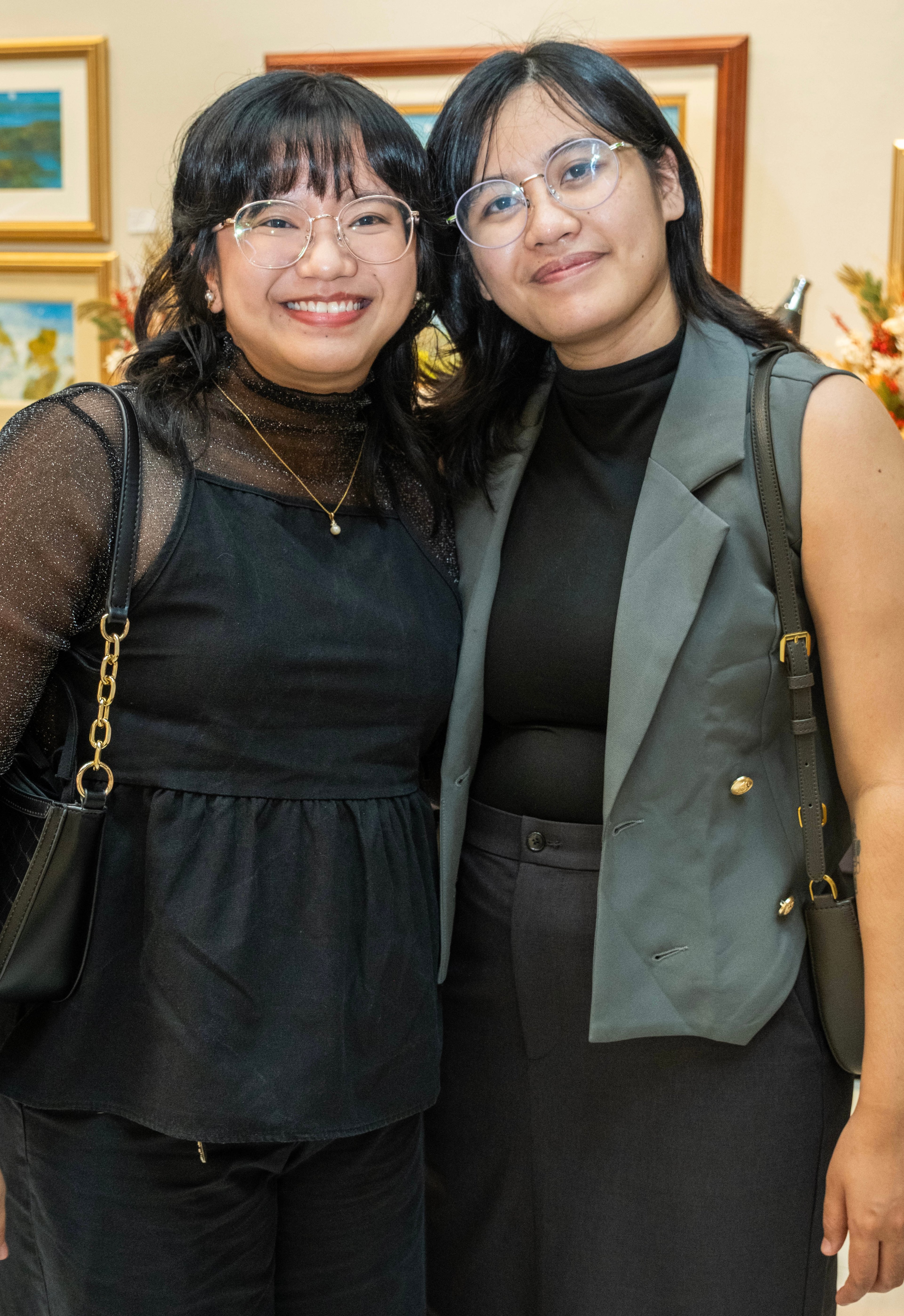 POELEEN Alvarez and Fundacion Sansó Asst. Director Tenie Santos.