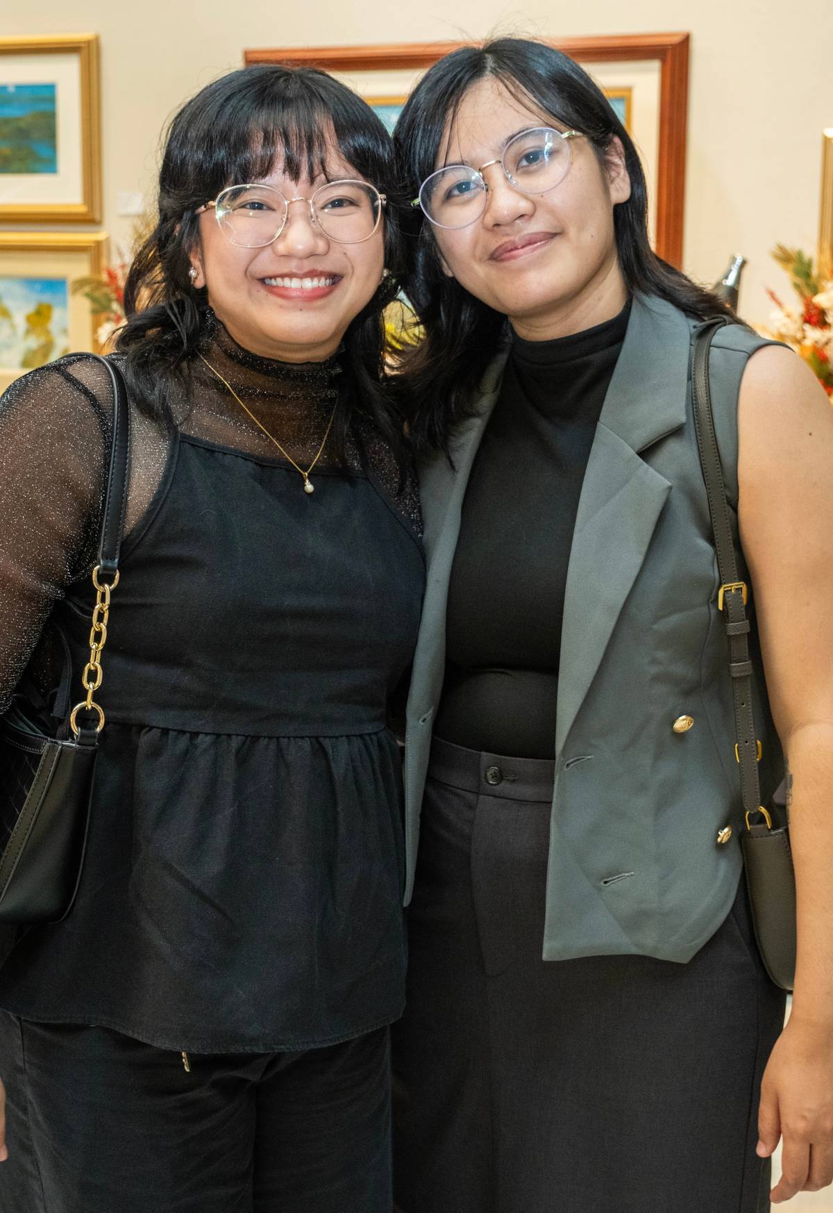 POELEEN Alvarez and Fundacion Sansó Asst. Director Tenie Santos.